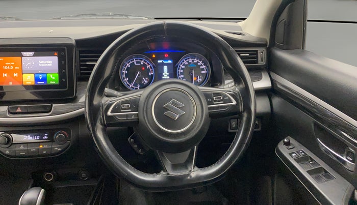 2021 Maruti XL6 ZETA AT, Petrol, Automatic, 90,896 km, Steering Wheel Close Up