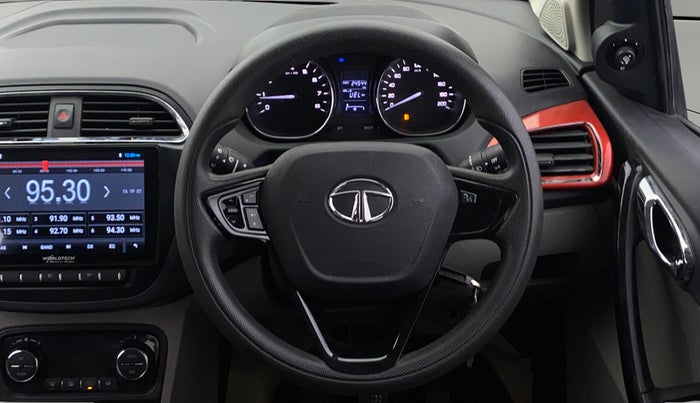 2019 Tata Tiago XZ PLUS PETROL, Petrol, Manual, 24,540 km, Steering Wheel Close Up