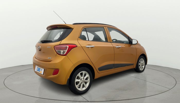 2015 Hyundai Grand i10 ASTA AT 1.2 KAPPA VTVT, Petrol, Automatic, 62,069 km, Right Back Diagonal