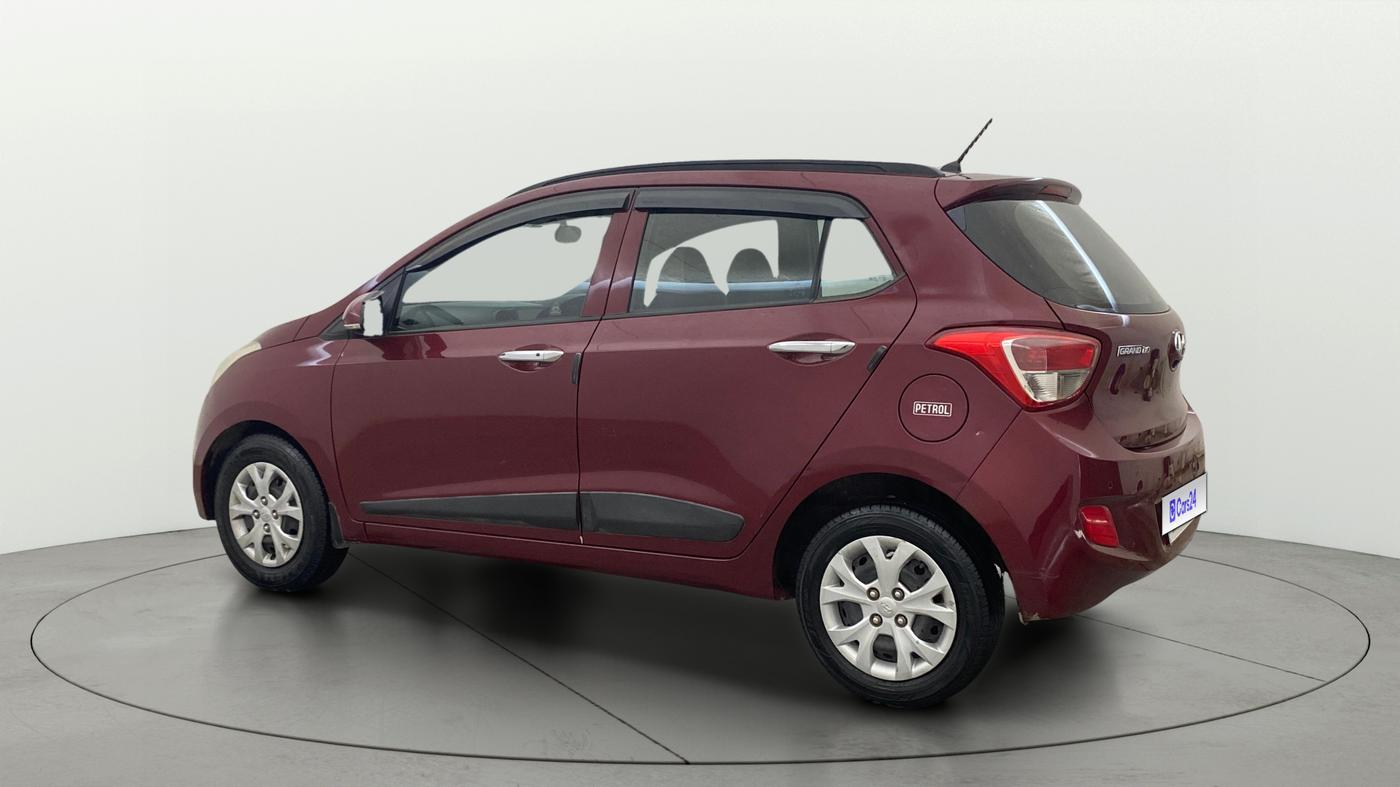 2014 Hyundai Grand i10 SPORTZ 1.2 KAPPA VTVT, Petrol, Manual, 61,304 km, Left Back Diagonal