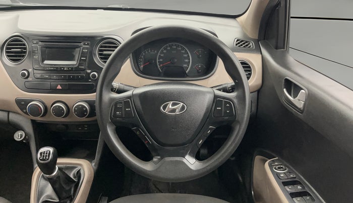 2016 Hyundai Grand i10 SPORTZ 1.2 KAPPA VTVT, Petrol, Manual, 68,420 km, Steering Wheel Close Up