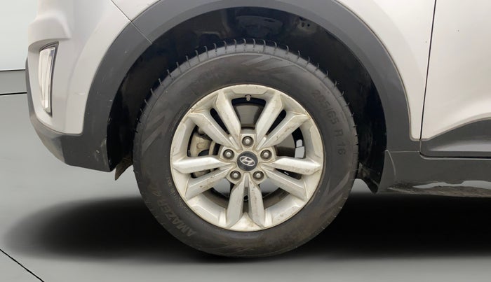 2017 Hyundai Creta SX PLUS 1.6 PETROL, Petrol, Manual, 70,971 km, Left Front Wheel