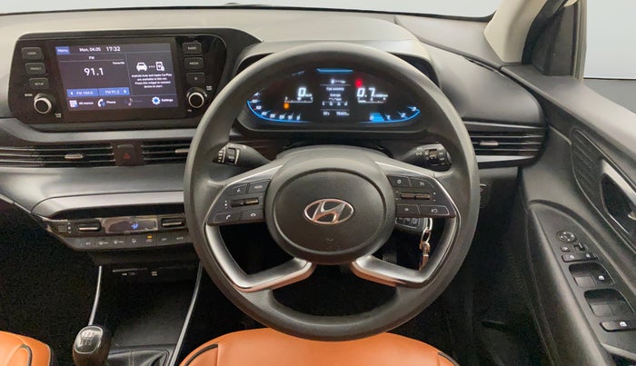 2022 Hyundai NEW I20 SPORTZ 1.2 MT, Petrol, Manual, 75,602 km, Steering Wheel Close Up