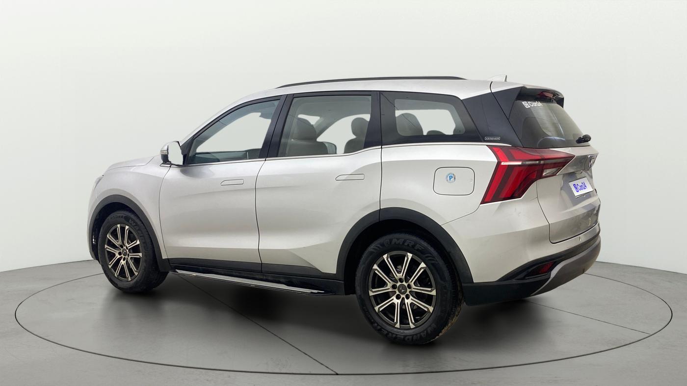 2021 Mahindra XUV700 AX 7 LUXURY P AT 7 STR, Petrol, Automatic, 1,33,099 km, Left Back Diagonal