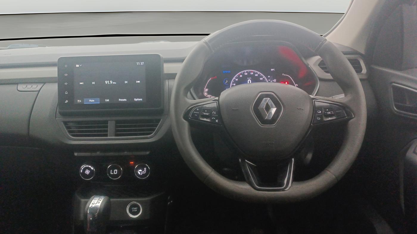 2021 Renault Kiger RXZ AMT DUAL TONE, Petrol, Automatic, 62,824 km, Steering Wheel Close Up