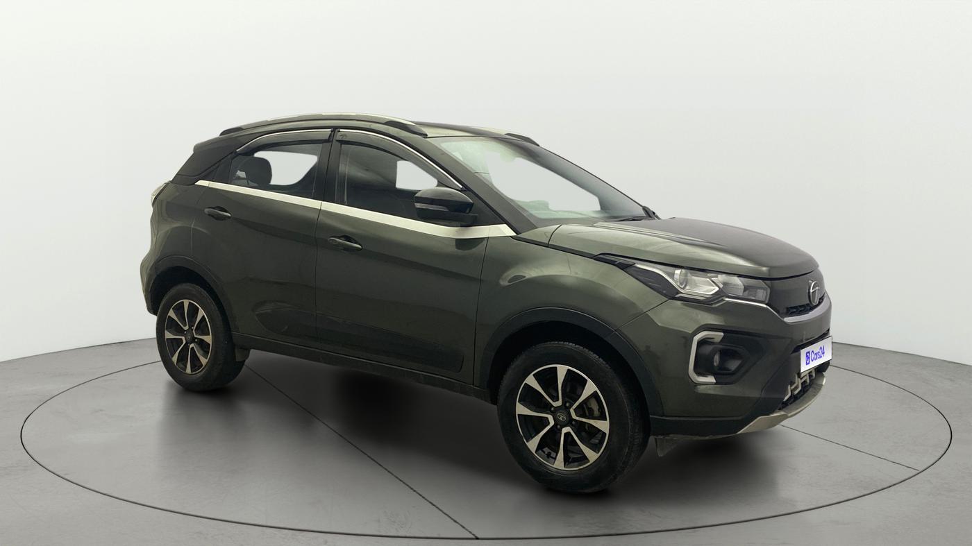 2021 Tata NEXON XZ PLUS PETROL SUNROOF, Petrol, Manual, 54,949 km, Right Front Diagonal