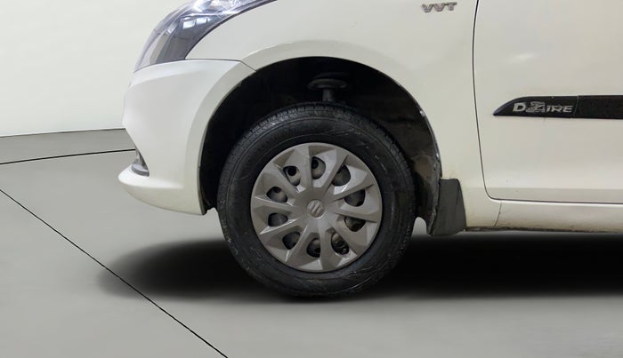 2015 Maruti Swift Dzire VXI, Petrol, Manual, 90,585 km, Left Front Wheel
