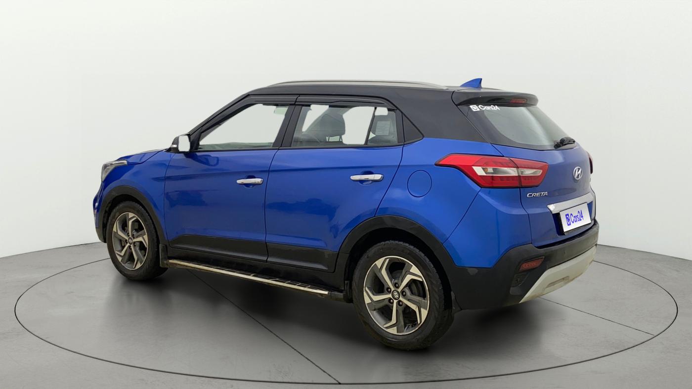 2019 Hyundai Creta SX AT 1.6 PETROL, Petrol, Automatic, 59,968 km, Left Back Diagonal