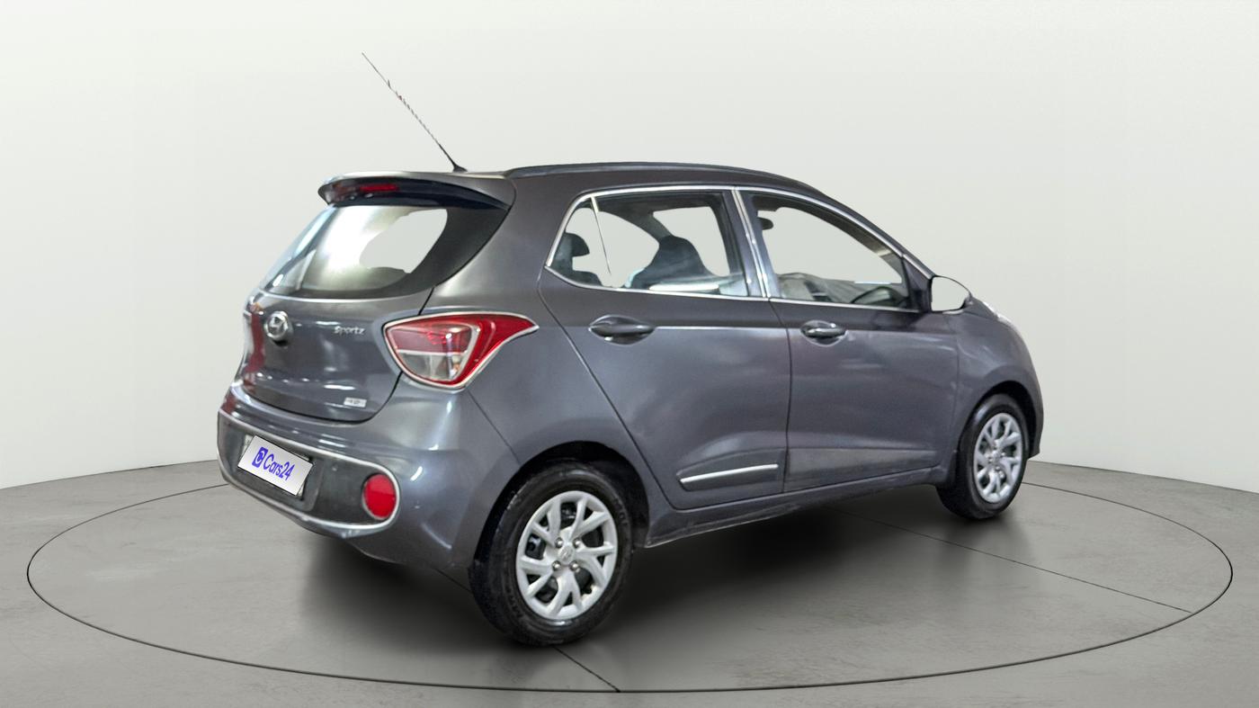 2019 Hyundai Grand i10 SPORTZ 1.2 KAPPA VTVT, Petrol, Manual, 75,953 km, Right Back Diagonal