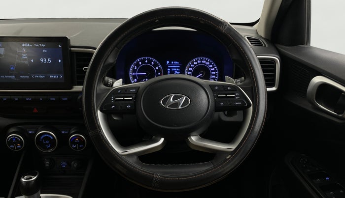 2021 Hyundai VENUE SX PLUS 1.0 TURBO DCT, Petrol, Automatic, 1,03,126 km, Steering Wheel Close Up