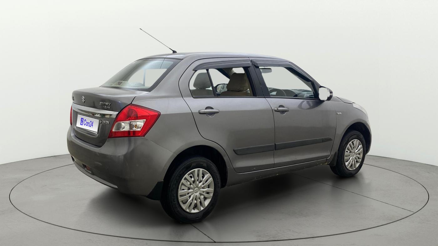 2013 Maruti Swift Dzire VDI, Diesel, Manual, 1,18,252 km, Right Back Diagonal