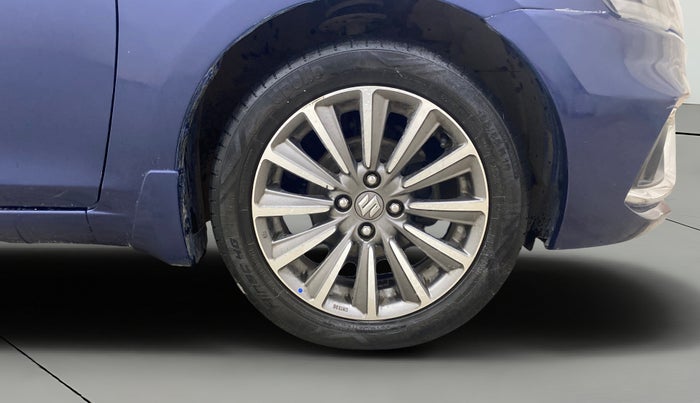 2019 Maruti Ciaz ALPHA  AT 1.5 SHVS PETROL, Petrol, Automatic, 55,677 km, Right Front Wheel