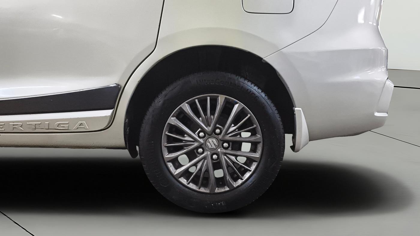 2021 Maruti Ertiga ZXI+ SHVS, Petrol, Manual, 63,824 km, Left Rear Wheel