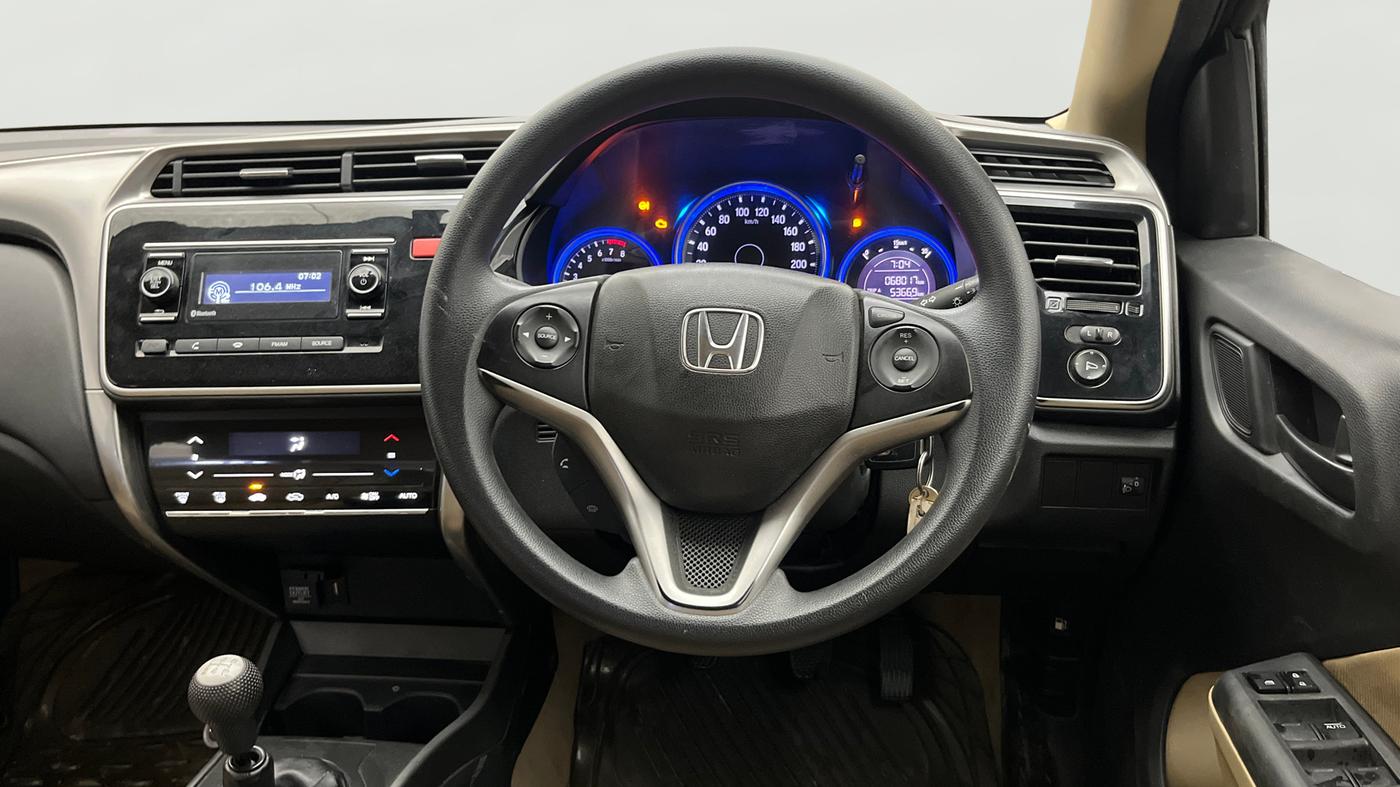 2014 Honda City 1.5L I-VTEC SV, Petrol, Manual, 67,966 km, Steering Wheel Close Up