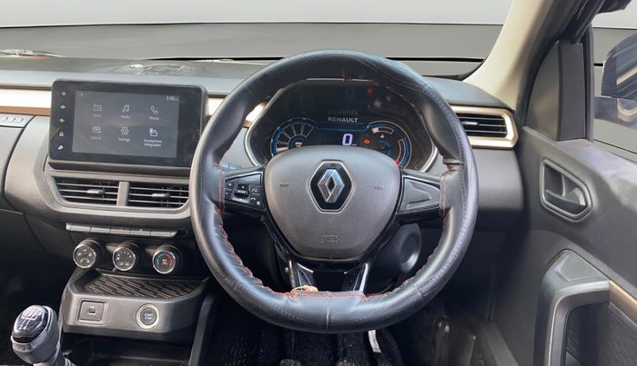 2022 Renault Kiger RXT MT, CNG, Manual, 43,687 km, Steering Wheel Close Up
