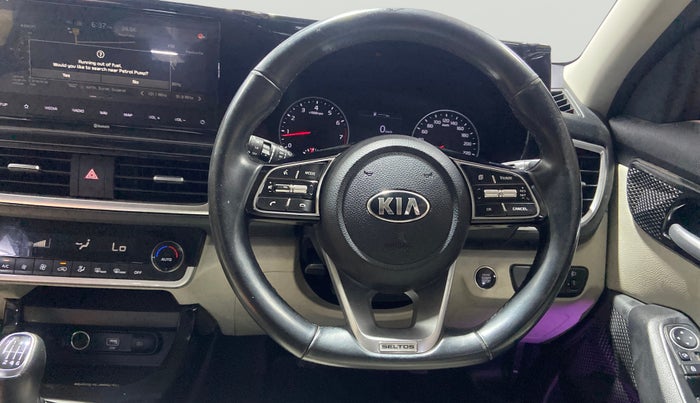 2020 KIA SELTOS HTX 1.5 PETROL, Petrol, Manual, 39,826 km, Steering Wheel Close Up