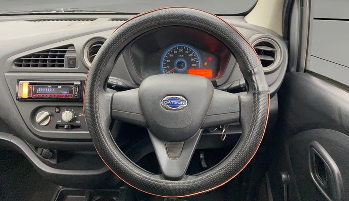 2018 Datsun Redi Go A, Petrol, Manual, 70,062 km, Steering Wheel Close Up