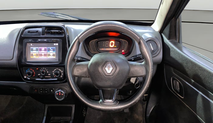 2017 Renault Kwid RXT 1.0 AMT, Petrol, Automatic, 53,753 km, Steering Wheel Close Up