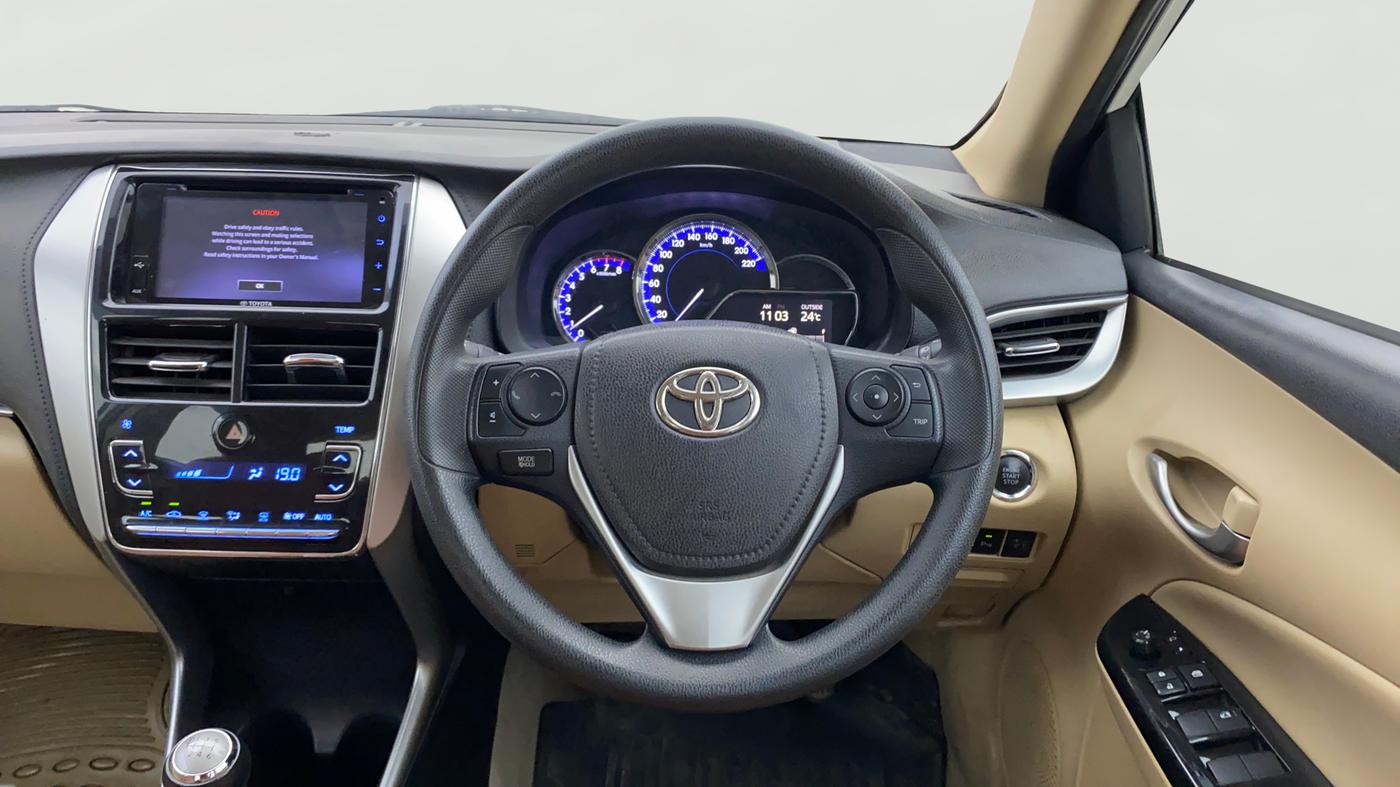2018 Toyota YARIS G MT, Petrol, Manual, 29,284 km, Steering Wheel Close Up
