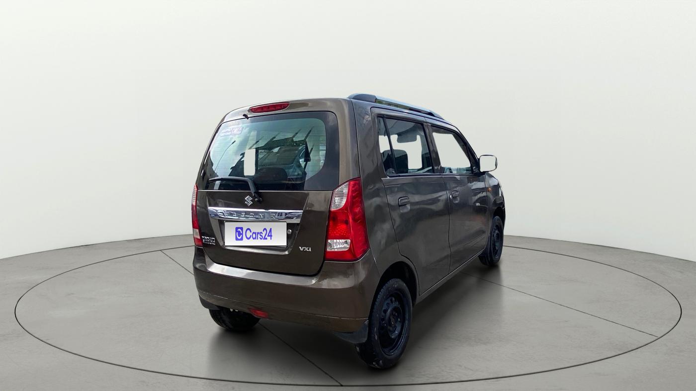 2015 Maruti Wagon R 1.0 VXI, Petrol, Manual, 98,086 km, Right Back Diagonal