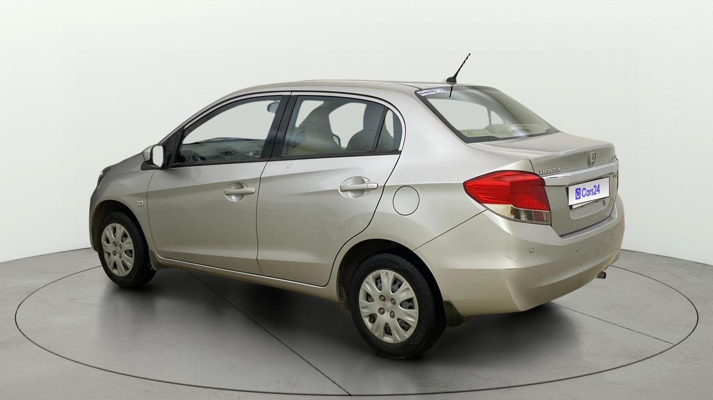 2013 Honda Amaze 1.2L I-VTEC S, Petrol, Manual, 11,585 km, Left Back Diagonal