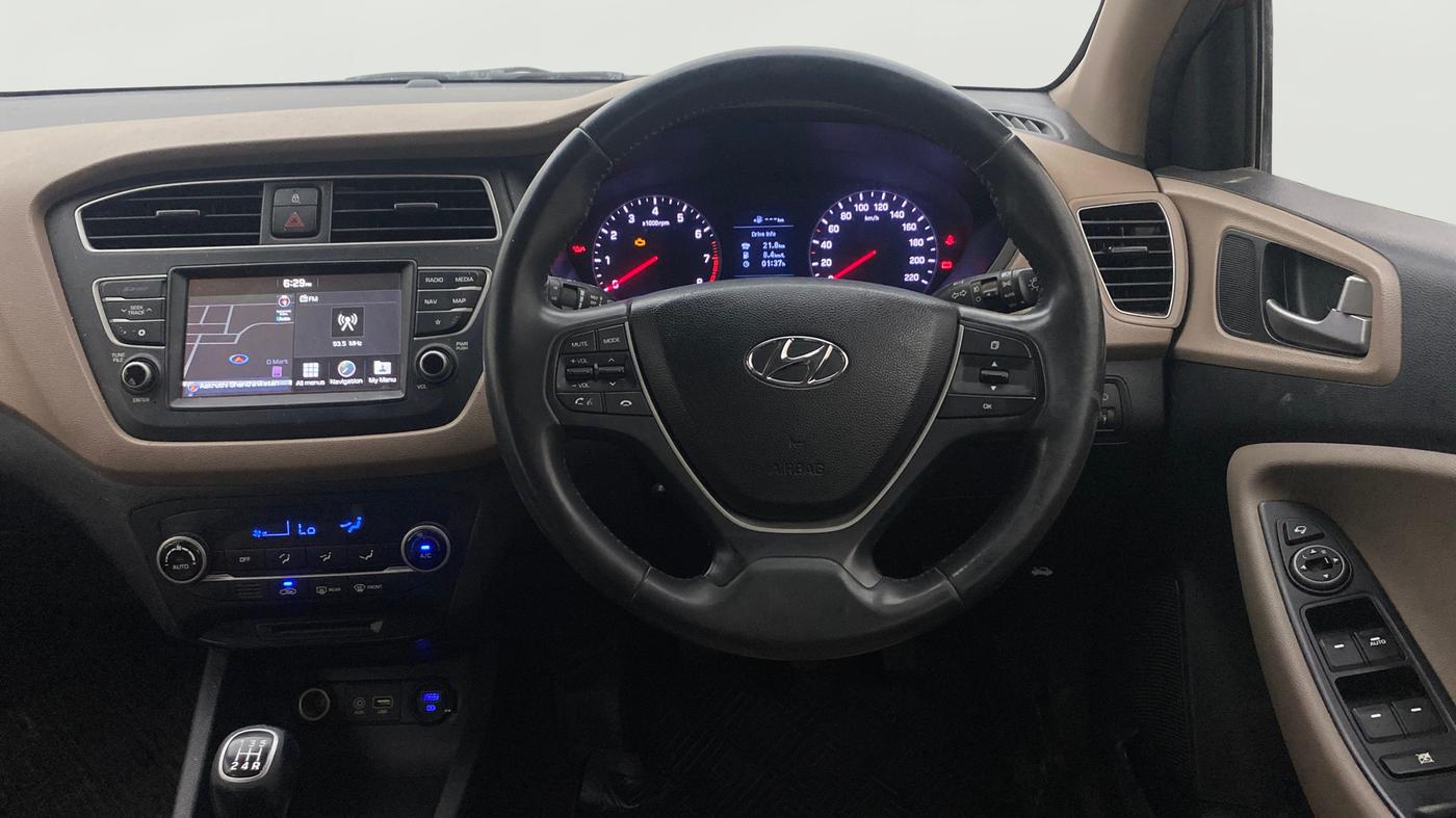 2019 Hyundai Elite i20 ASTA 1.2 (O), Petrol, Manual, 84,524 km, Steering Wheel Close Up