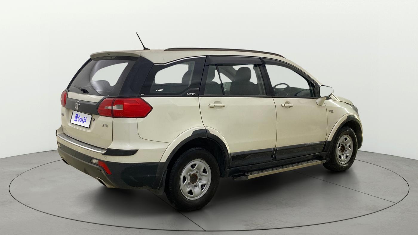 2017 Tata Hexa XTA 4X2 7 STR, Diesel, Automatic, 80,494 km, Right Back Diagonal