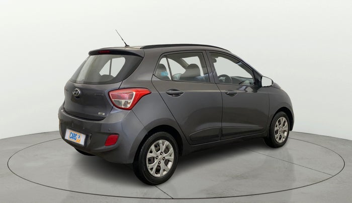 2015 Hyundai Grand i10 SPORTZ 1.2 KAPPA VTVT, Petrol, Manual, 70,966 km, Right Back Diagonal