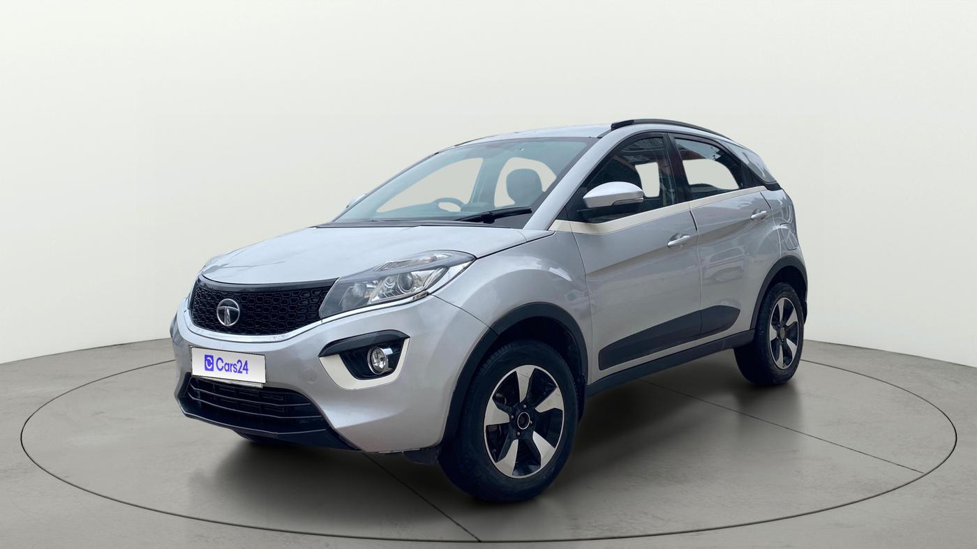 2019 Tata NEXON XZ PLUS PETROL, Petrol, Manual, 76,189 km, Left Front Diagonal