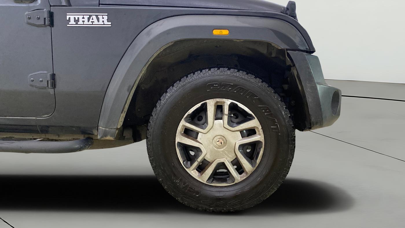 2024 Mahindra Thar AX (O) D 2WD HT, Diesel, Manual, 26,449 km, Right Front Wheel