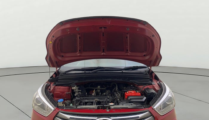 2017 Hyundai Creta SX PLUS AT 1.6 PETROL, Petrol, Automatic, 76,361 km, Open Bonet