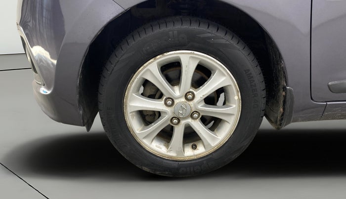 2014 Hyundai Grand i10 ASTA 1.2 KAPPA VTVT, Petrol, Manual, 28,038 km, Left Front Wheel