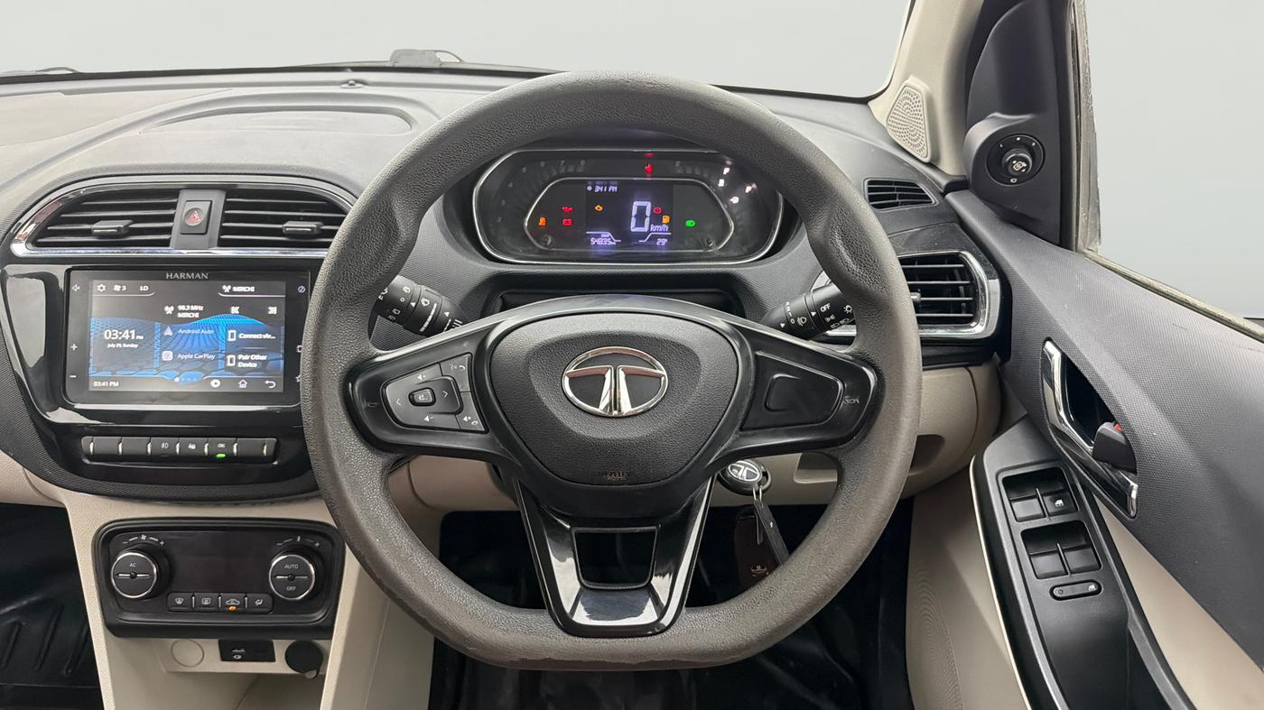 2022 Tata Tiago XZ PLUS CNG, CNG, Manual, 54,783 km, Steering Wheel Close Up