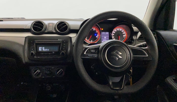 2018 Maruti Swift VXI AMT, Petrol, Automatic, 63,317 km, Steering Wheel Close Up