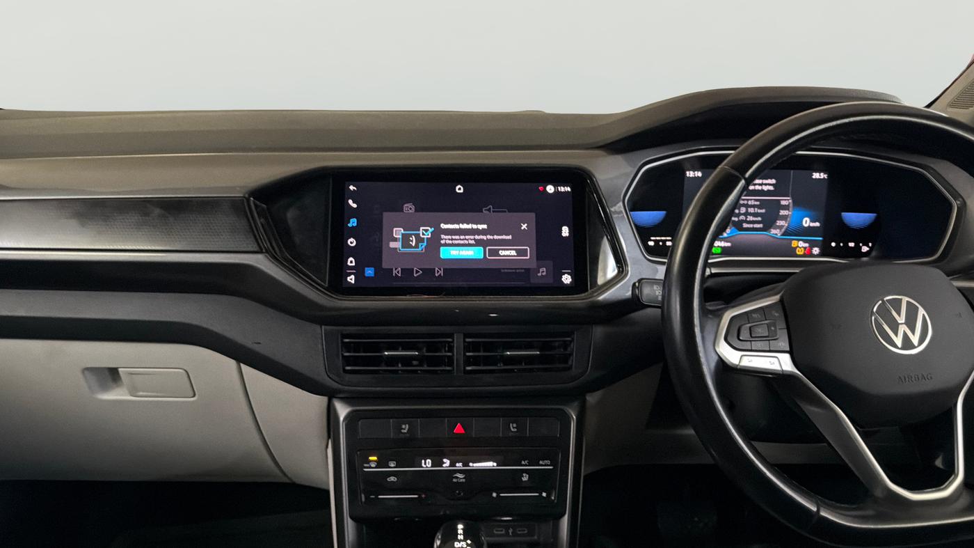 2022 Volkswagen TAIGUN TOPLINE 1.0 TSI AT, Petrol, Automatic, 43,980 km, Air Conditioner