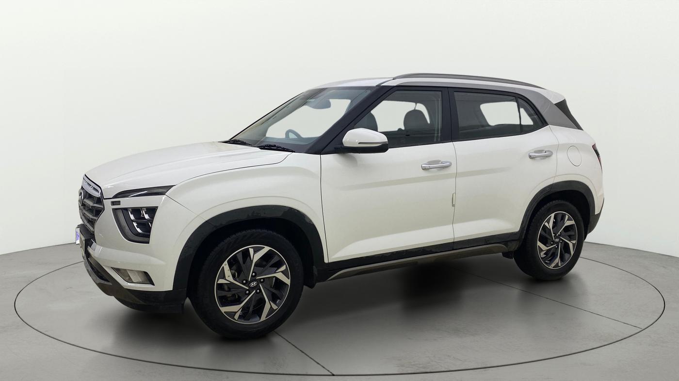 2022 Hyundai Creta SX (O) IVT 1.5 PETROL, Petrol, Automatic, 42,131 km, Left Front Diagonal