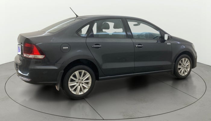 2017 Volkswagen Vento HIGHLINE PLUS 1.2 AT 16 ALLOY, Petrol, Automatic, 78,846 km, Right Back Diagonal