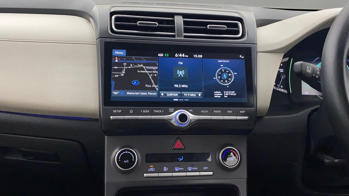 2021 Hyundai Creta SX (O) IVT 1.5 PETROL, Petrol, Automatic, 1,09,644 km, Air Conditioner