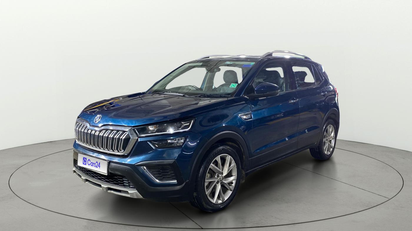 2023 Skoda KUSHAQ STYLE 1.0L TSI AT (6 AIRBAGS), Petrol, Automatic, 20,461 km, Left Front Diagonal