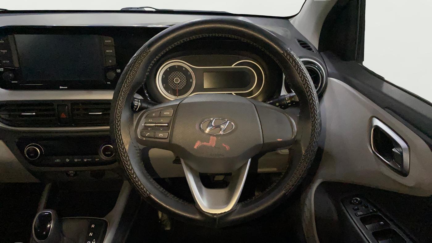 2021 Hyundai GRAND I10 NIOS SPORTZ AMT 1.2 KAPPA VTVT, Petrol, Automatic, 13,232 km, Steering Wheel Close Up
