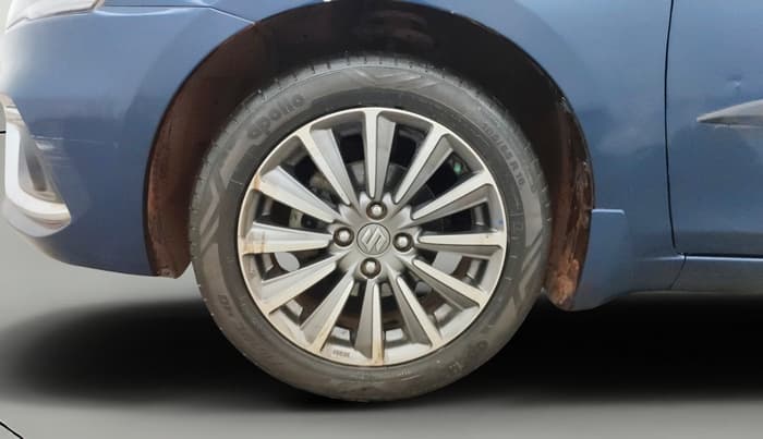 2021 Maruti Ciaz ALPHA  AT 1.5 SHVS PETROL, Petrol, Automatic, 37,832 km, Left Front Wheel