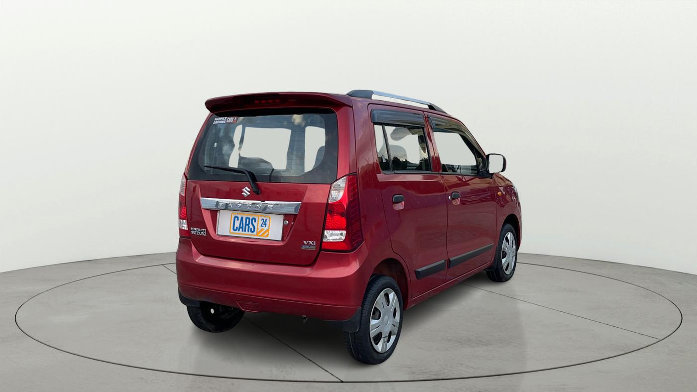 2017 Maruti Wagon R 1.0 VXI (O) AMT, Petrol, Automatic, 30,577 km, Right Back Diagonal