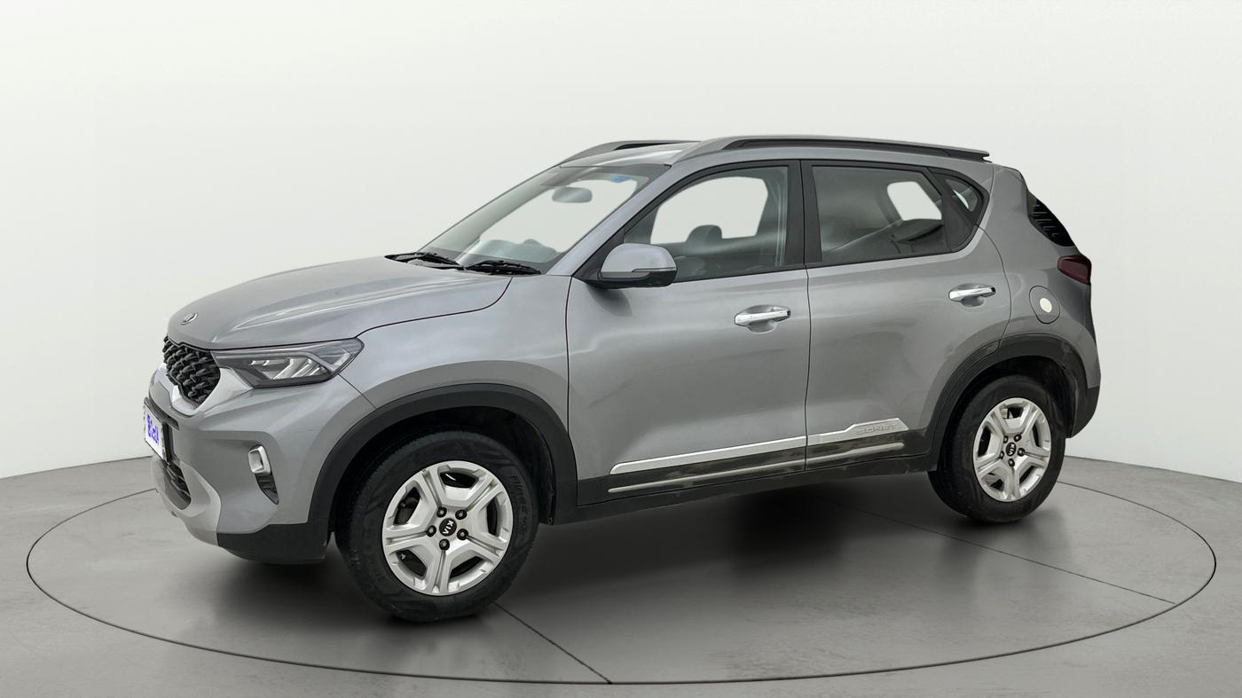 2020 KIA SONET HTX 1.0 IMT, Petrol, Manual, 34,064 km, Left Front Diagonal