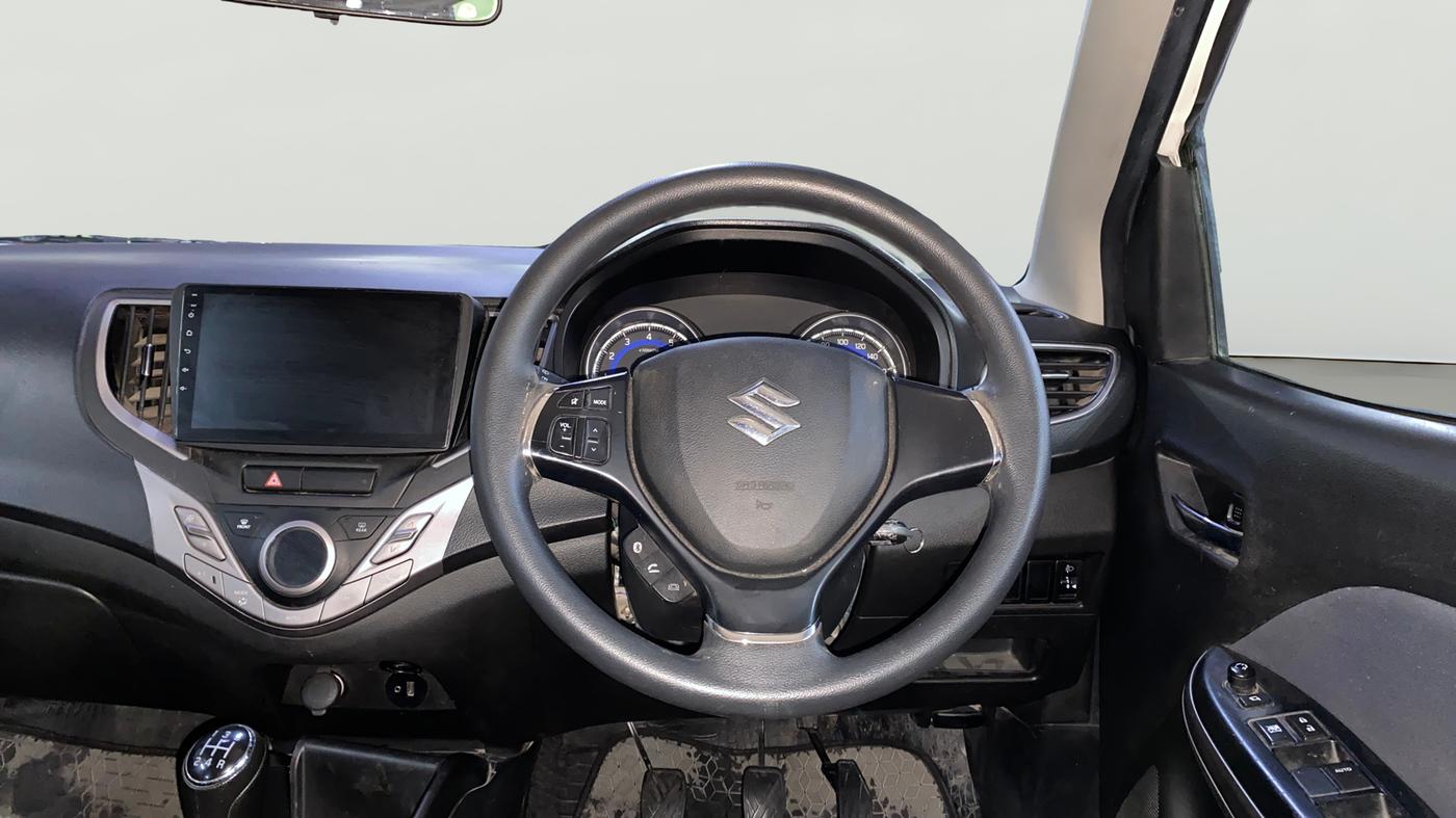 2021 Maruti Baleno DELTA PETROL 1.2, Petrol, Manual, 33,328 km, Steering Wheel Close Up