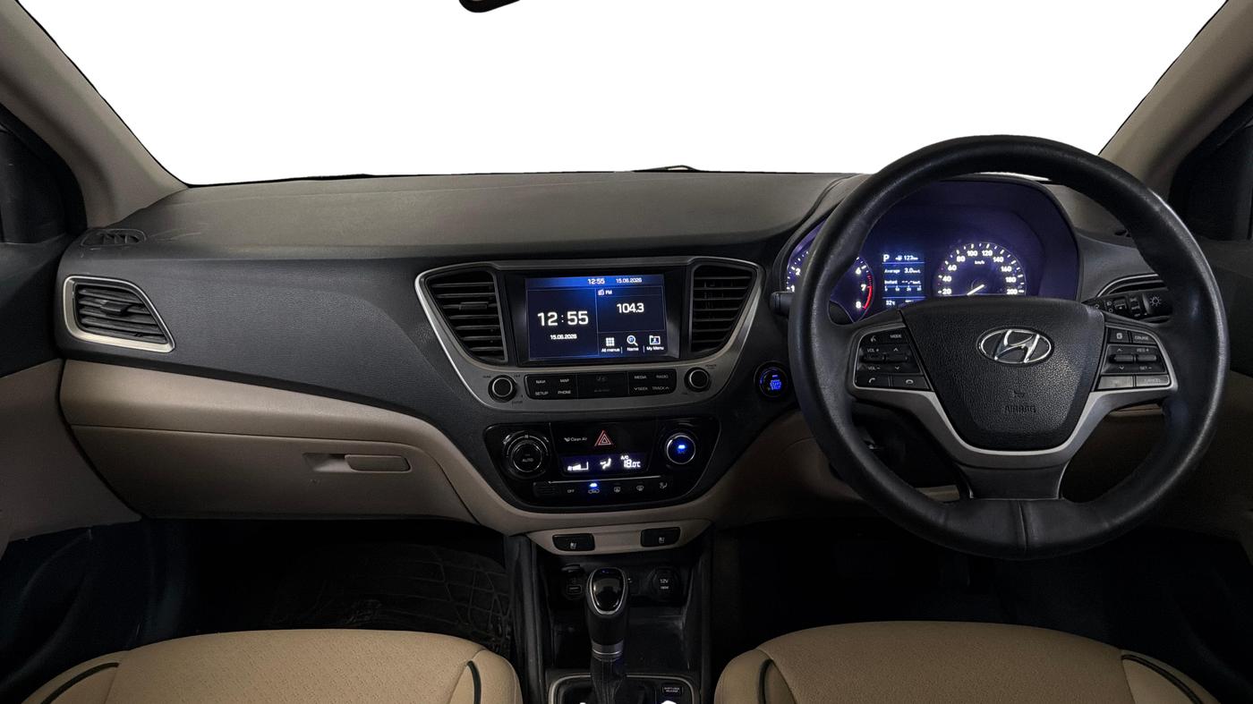 2018 Hyundai Verna 1.6 VTVT SX (O) AT, Petrol, Automatic, 77,987 km, Dashboard