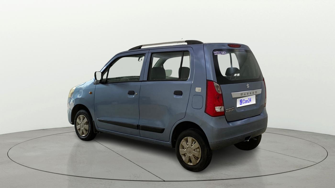 2013 Maruti Wagon R 1.0 LXI CNG, CNG, Manual, 88,276 km, Left Back Diagonal
