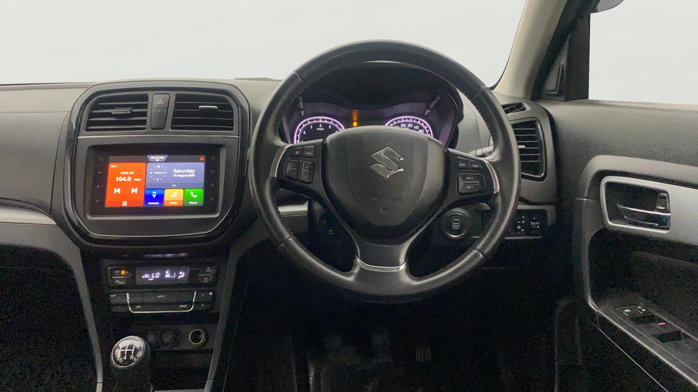 2021 Maruti Vitara Brezza ZXI PLUS, Petrol, Manual, 45,756 km, Steering Wheel Close Up