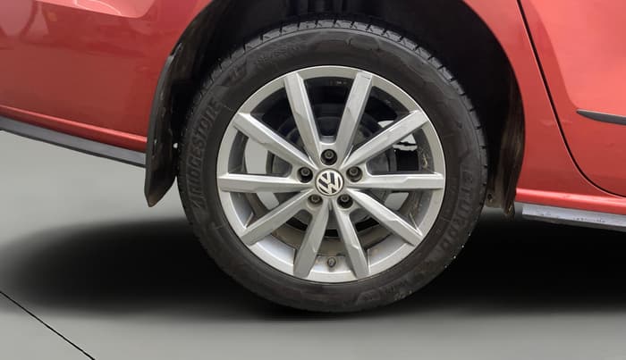 2019 Volkswagen Vento HIGHLINE PLUS 1.2 AT, Petrol, Automatic, 91,070 km, Right Rear Wheel