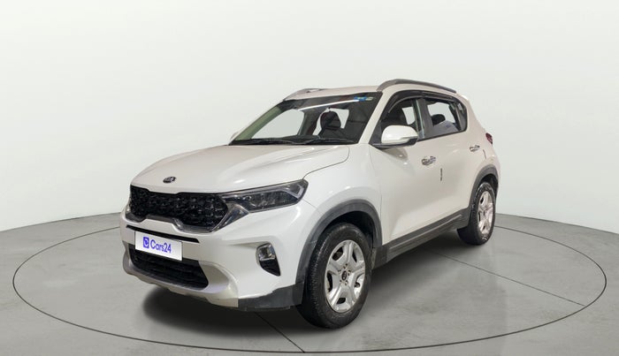 2020 KIA SONET HTX 1.0 IMT, Petrol, Manual, 51,102 km, Left Front Diagonal