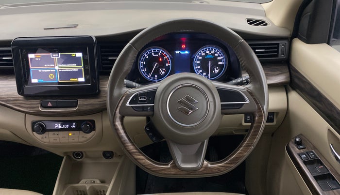 2019 Maruti Ertiga ZXI+ SHVS, Petrol, Manual, 51,227 km, Steering Wheel Close Up